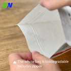کیسه بسته بندی مواد غذایی 250 گرمی زیست تخریب پذیر کاغذ کرافت سفید با PLA