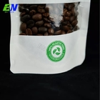 کیسه های مواد غذایی قابل استفاده مجدد PLA زیست تخریب پذیر بسته بندی دانه های قهوه با شیر