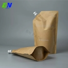 کیسه نازل کاغذ کرافت سازگار با محیط زیست برای شیر ژله مایع آب نوشیدنی قهوه