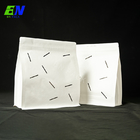 کاغذ کرافت سفید قابل کمپوست شدن کیسه های قهوه زیست تخریب پذیر PLA
