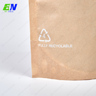 بسته بندی مواد غذایی کاملاً قابل بازیافت سازگار با محیط زیست کیسه های قابل بازیافت قابل استفاده مجدد کیسه های Doypack Ziplock